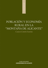 POBLACIÓN Y ECONOMÍA RURAL EN LA MONTAÑA DE ALICANTE