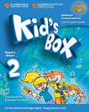 KID'S BOX LEVEL 2 PUPIL'S BOOK WITH MY HOME BOOKLET UPDATED ENGLISH FOR SPANISH SPEAKERS 2ND EDITION