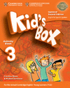 KID'S BOX LEVEL 3 ACTIVITY BOOK WITH CD ROM AND MY HOME BOOKLET UPDATED ENGLISH FOR SPANISH SPEAKERS 2ND EDITION
