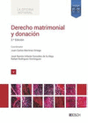 DERECHO MATRIMONIAL Y DONACION (2ª EDICION)