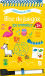 LISTOS PARA EL COLE BLOC DE JUEGOS  LOS ANIMALES +3