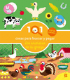 101 COSAS PARA BUSCAR Y PEGAR. LOS ANIMALES DE LA GRANJA (PEGATINAS REMOVIBLES)