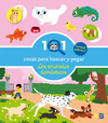 101 COSAS PARA BUSCAR Y PEGAR. LOS ANIMALES DOMÉSTICOS (PEGATINAS REMOVIBLES)
