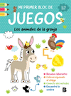 MI PRIMER BLOC DE JUEGOS. ANIMALES DE LA GRANJA (2-3 AÑOS)