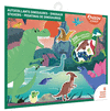 PEGATINAS DE DINOSAURIOS. ESTUCHE DE ARTISTA ( 6 ESCENAS )