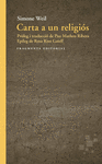 CARTA A UN RELIGIÓS