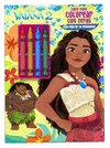 VAIANA 2. LIBRO PARA COLOREAR CON CERAS (¡CON MAS DE 30 PEGATINAS!)