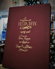 LIBRO DE LA REPRESENTACION DE LA FESTA D´ELX, EL